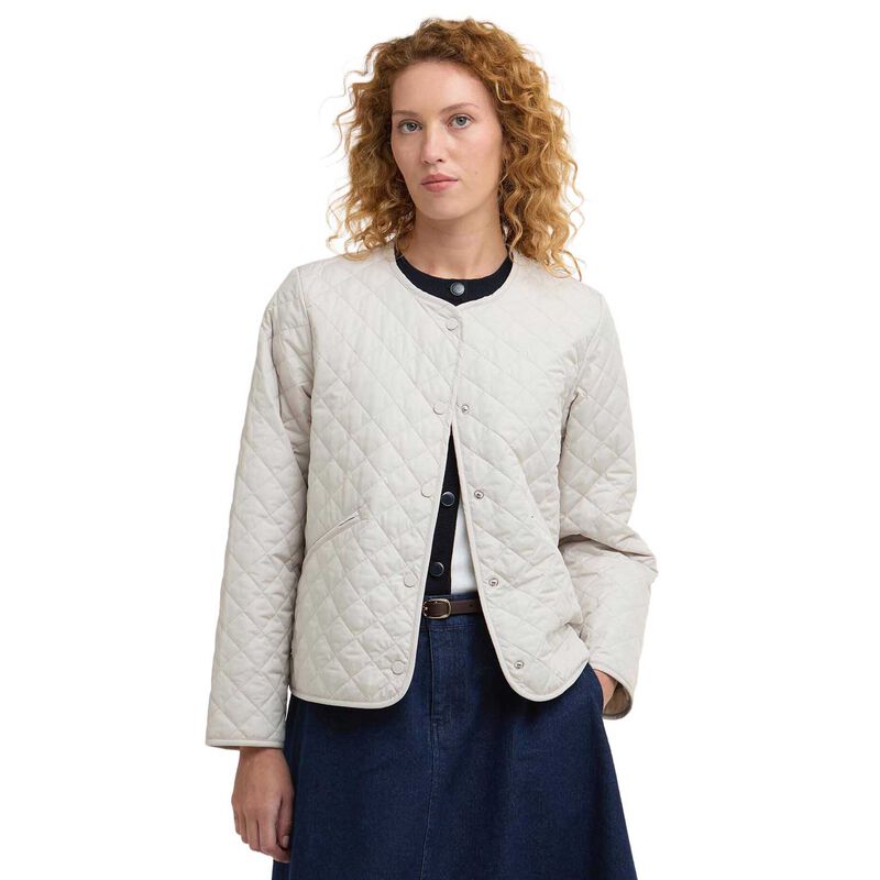 Barbour Cashel Collarless Quilted Jacket image number 0